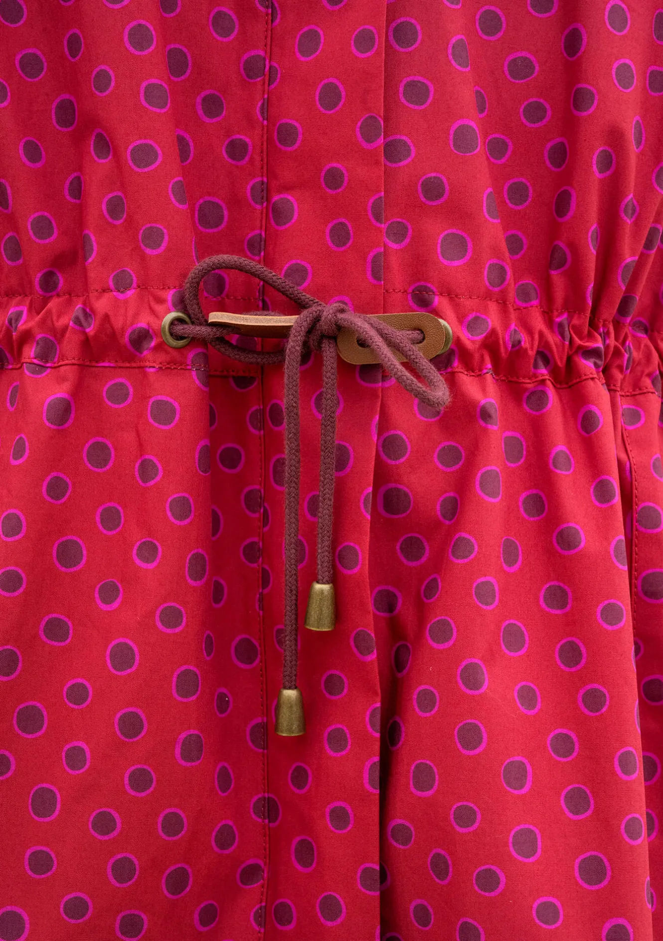 Gudrun Sjödén Vävd parkas "Lucy" i ekologisk bomull