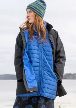 Gudrun Sjödén Vävd parkas "Lucy" i ekologisk bomull