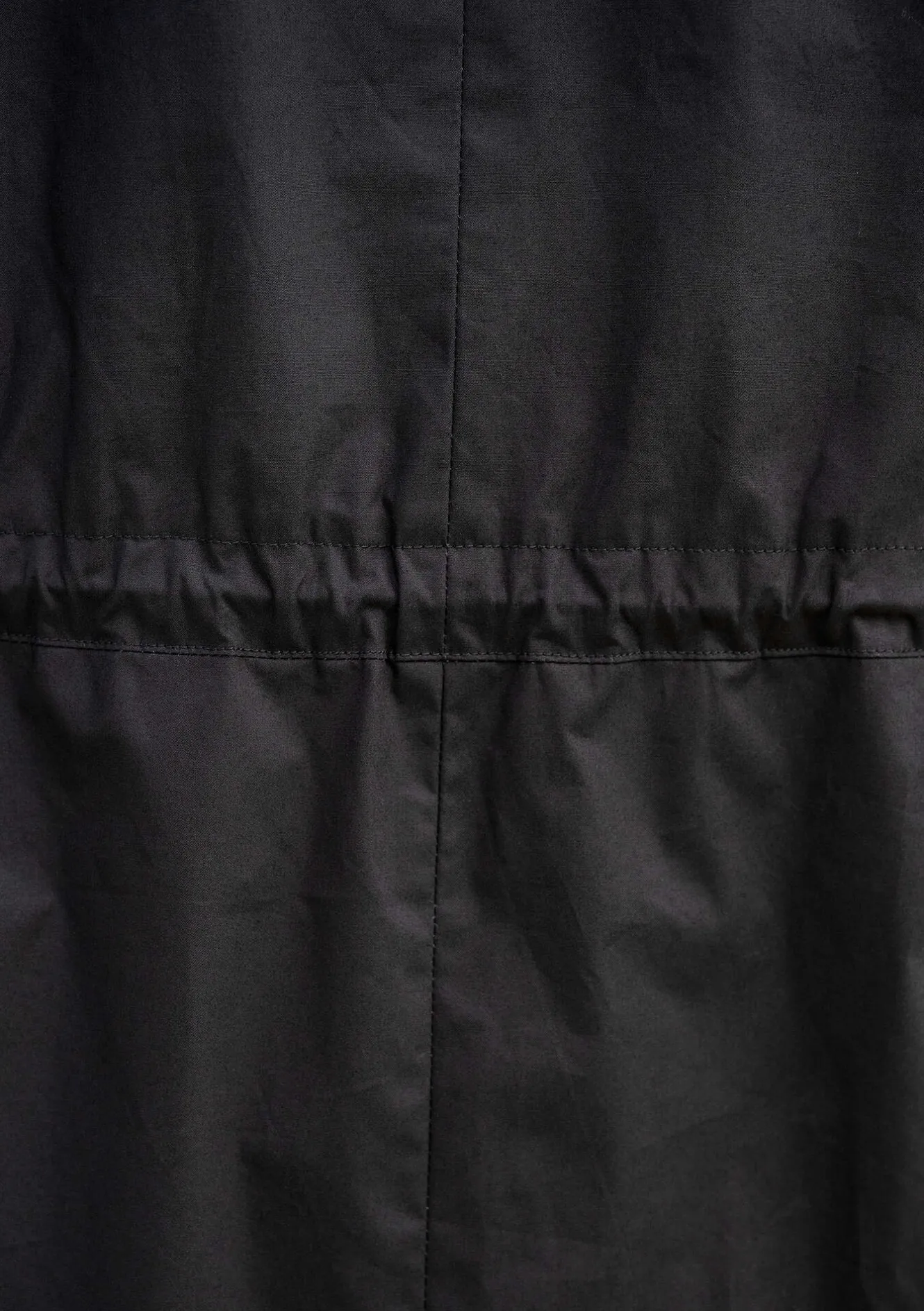 Gudrun Sjödén Vävd parkas "Lucy" i ekologisk bomull