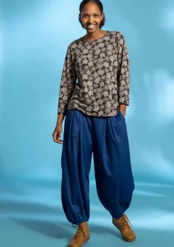 Gudrun Sjödén Vävd puffbyxa i ekologisk bomull