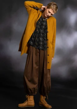 Gudrun Sjödén Vävd puffbyxa i ekologisk bomull