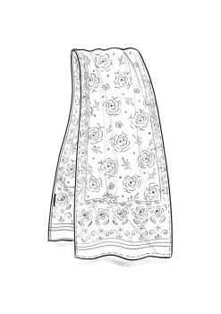 Gudrun Sjödén Vävd sjal 