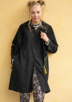 Gudrun Sjödén Vävd skjortklänning "Värmland" i ekologisk bomull