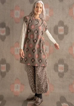 Gudrun Sjödén Vävd tunika "Harda" i bomull