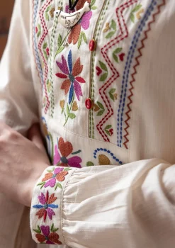 Gudrun Sjödén Vävd tunika "Wanja" i ekologisk bomull