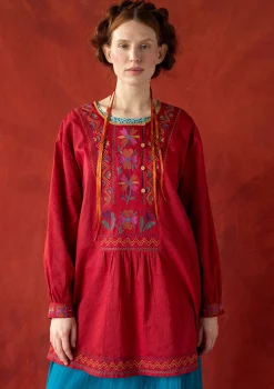 Gudrun Sjödén Vävd tunika "Wanja" i ekologisk bomull
