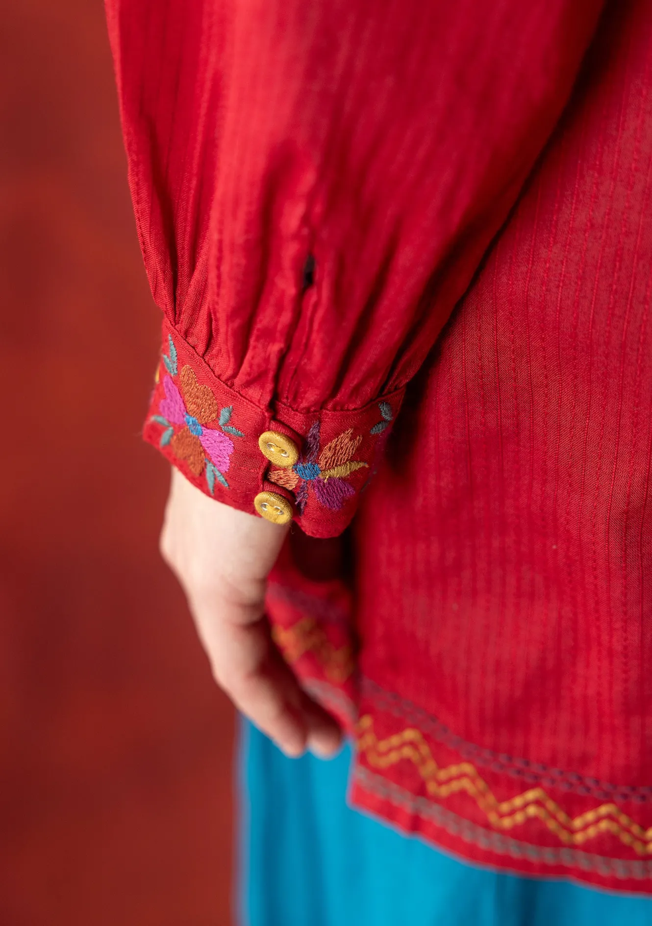 Gudrun Sjödén Vävd tunika "Wanja" i ekologisk bomull