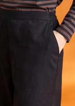 Gudrun Sjödén Vävd twillbyxa i ekologisk bomull