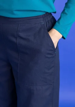 Gudrun Sjödén Vävd twillbyxa i ekologisk bomull