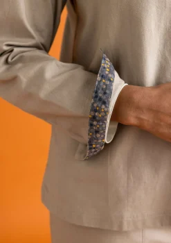 Gudrun Sjödén Vävd twillskjorta i ekologisk bomull