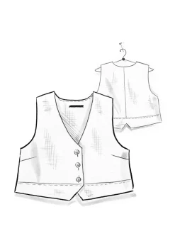 Gudrun Sjödén Vävd väst 