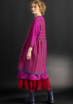 Gudrun Sjödén Vävd västklänning ”Ava” i ekologisk bomull